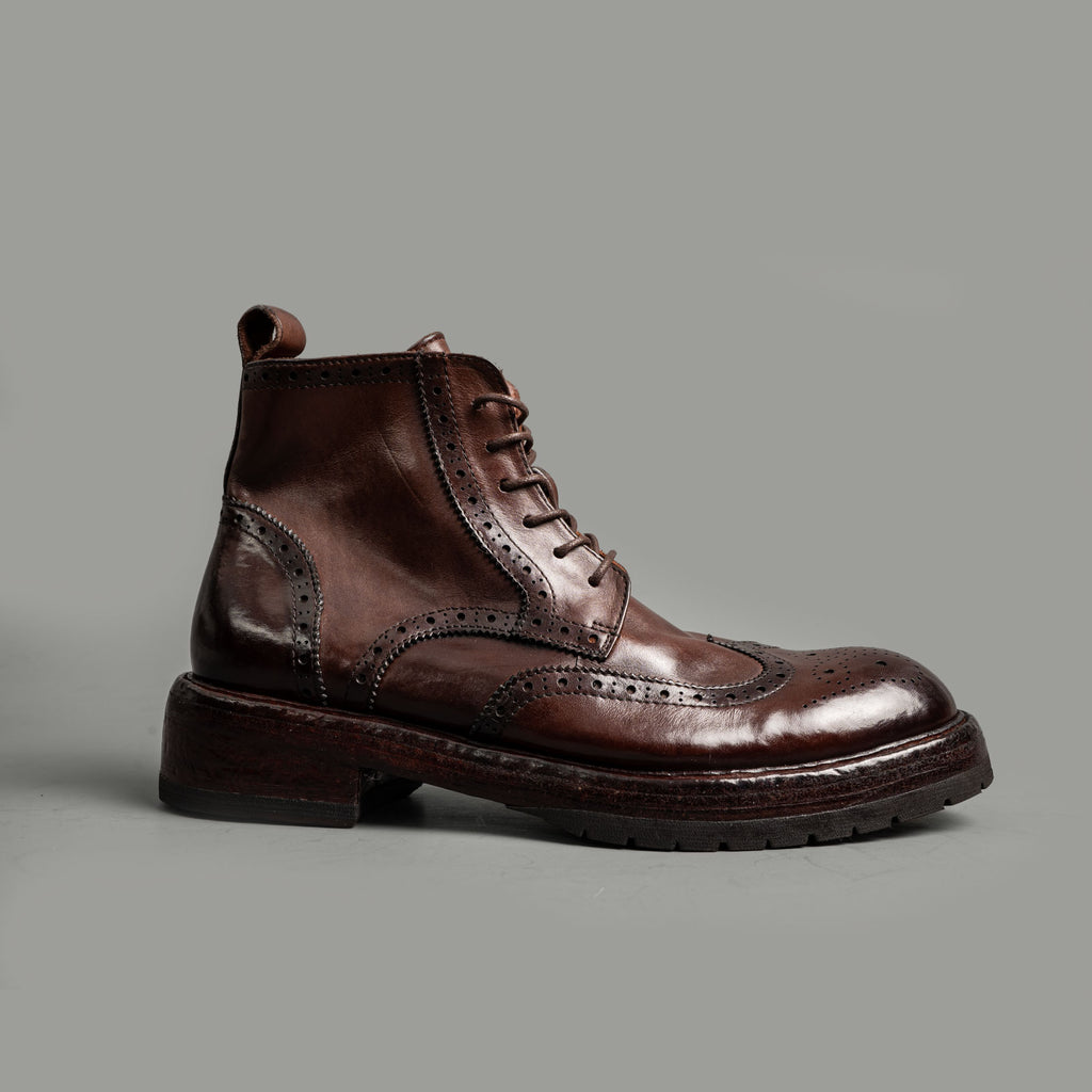 Goodyear Welted Wingtip Brogue Boots