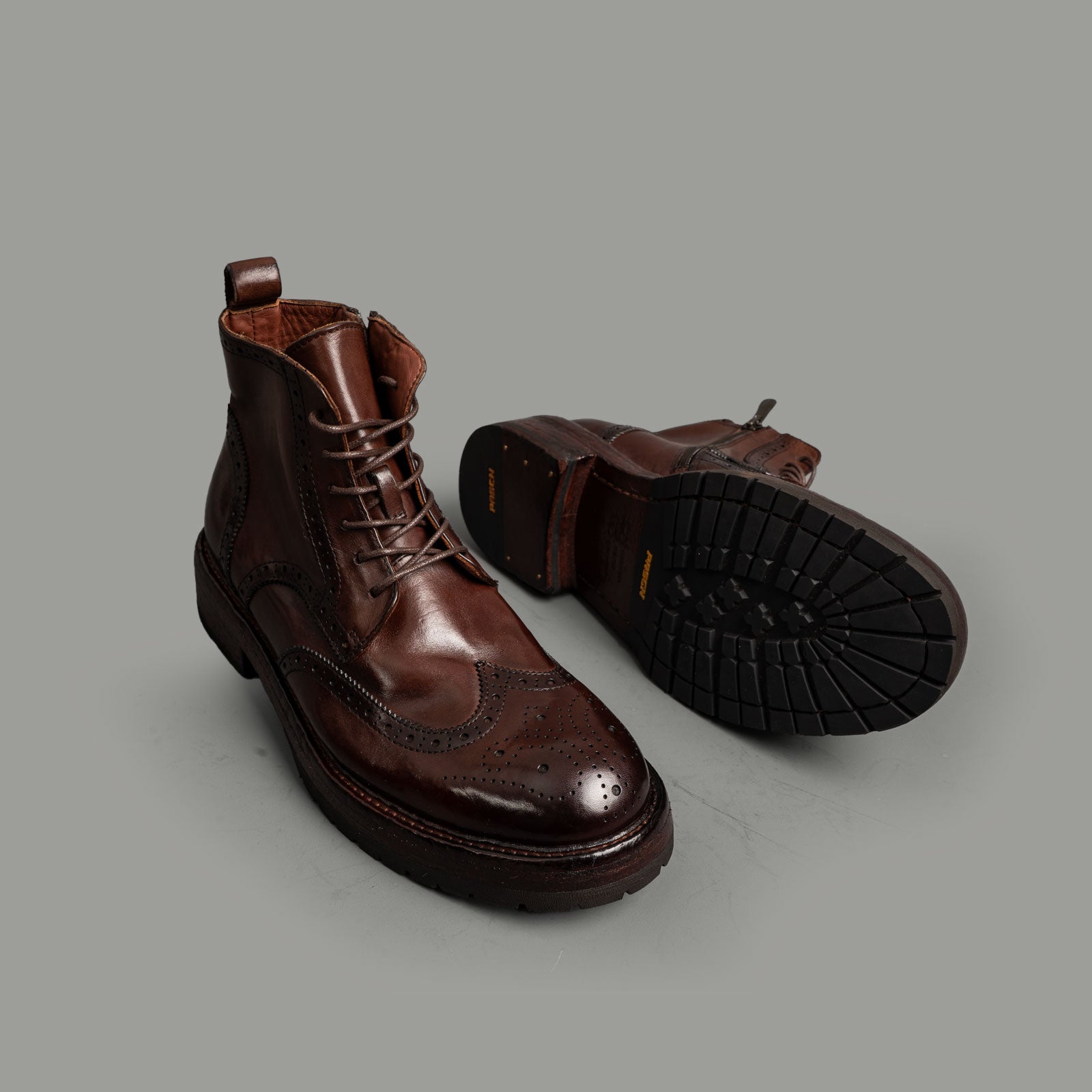 Goodyear Welted Wingtip Brogue Boots