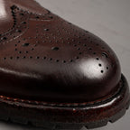 Heritage Brown Washed Leather Martin Boots