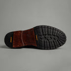 Heritage Brown Washed Leather Martin Boots