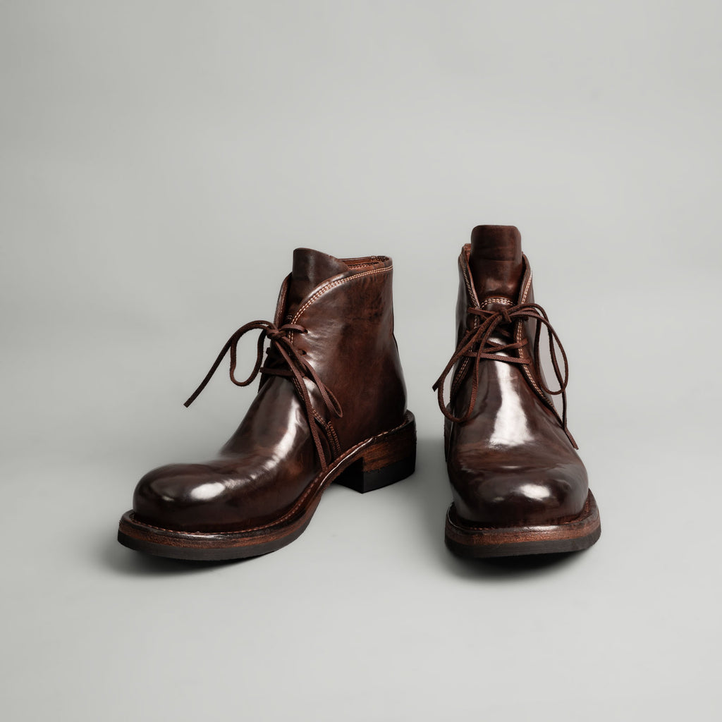 Washed Shell Cordovan Cap Toe Boots