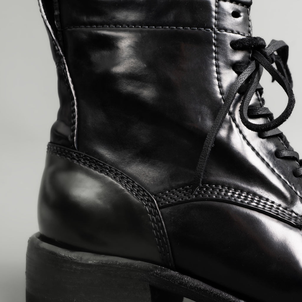 Brogue Cap Toe Cordovan Boots