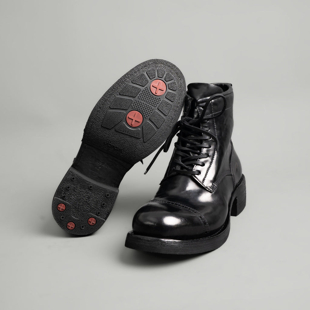 Brogue Cap Toe Cordovan Boots