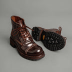 Washed Shell Cordovan Vibram Boots