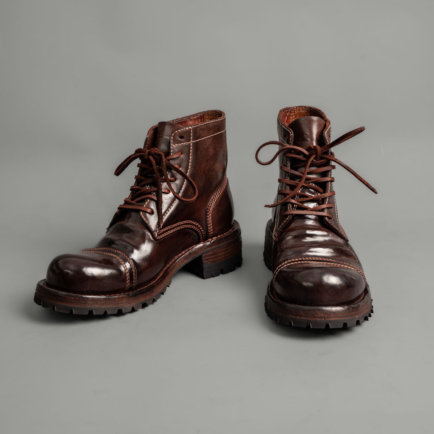 Washed Shell Cordovan Vibram Boots