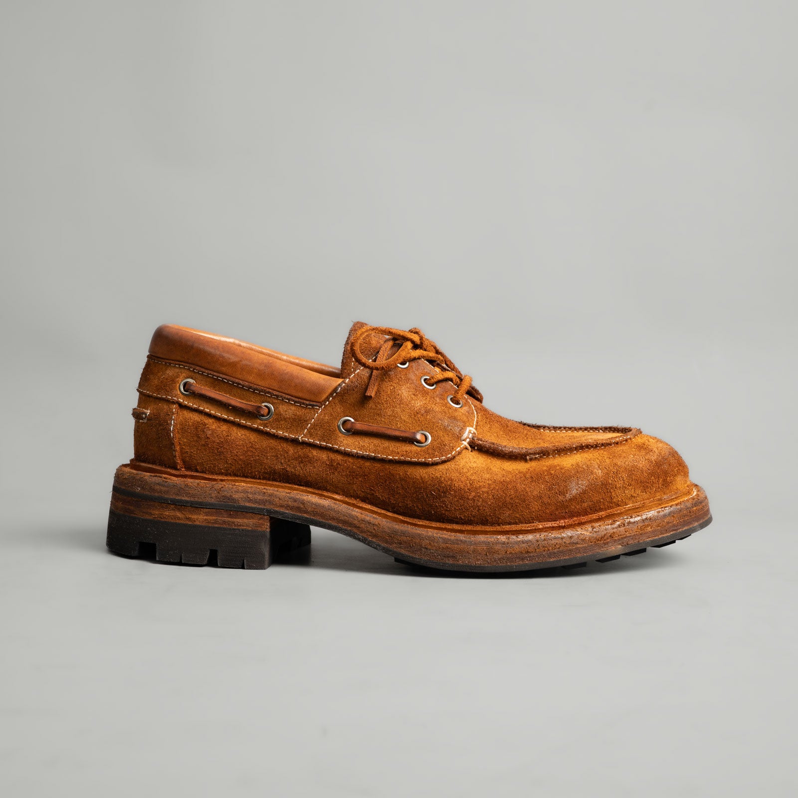 Washed Shell Cordovan Goodyear Loafers
