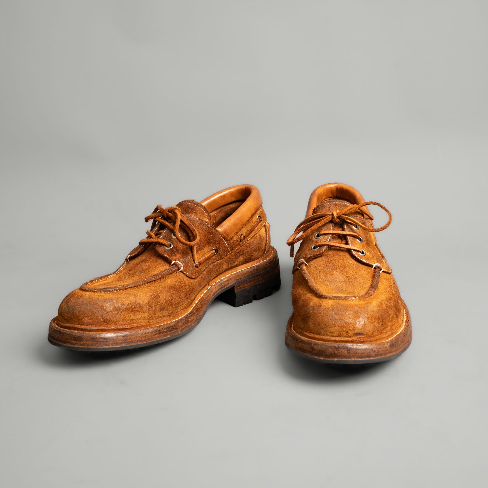 Washed Shell Cordovan Goodyear Loafers