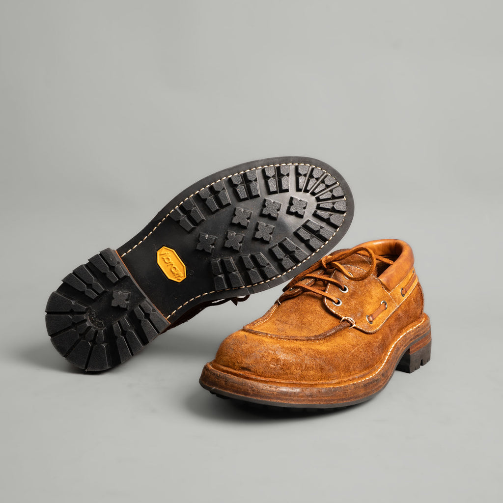 Washed Shell Cordovan Goodyear Loafers