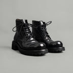 Brogue Cap Toe Cordovan Boots
