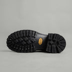 Washed Shell Cordovan Vibram Boots Black